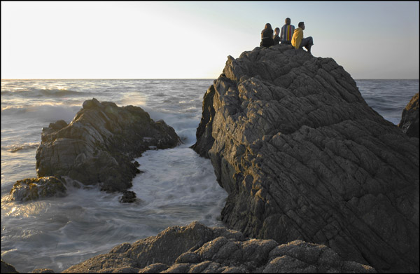 Copyright Andy Bennetts - Monterey Rocks 
